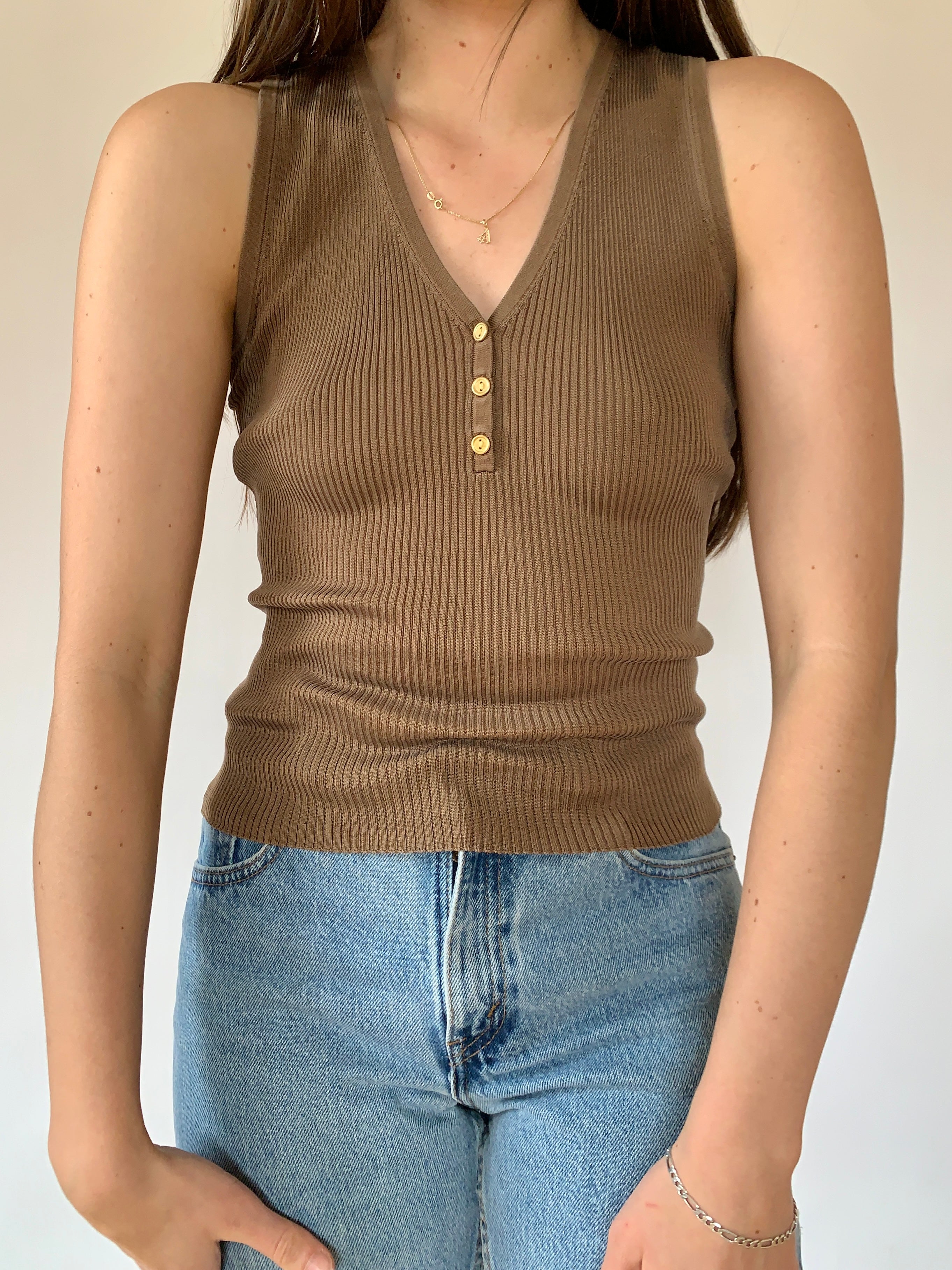Y2K Silk Tank