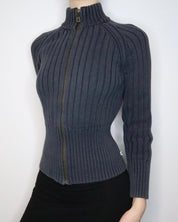 Tommy Hilfiger Zip Up Sweater (Medium) 