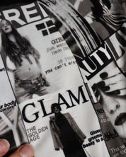 Miss Sixty Magazine Collage Print Dress (Medium)