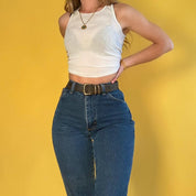 High Rise Dark Wash Twenty x Jeans - Small