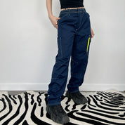 Navy Rave Cargos
