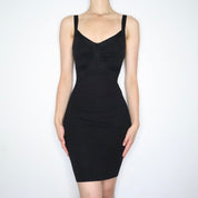 Sexy Silk Little Black Dress (S-M)