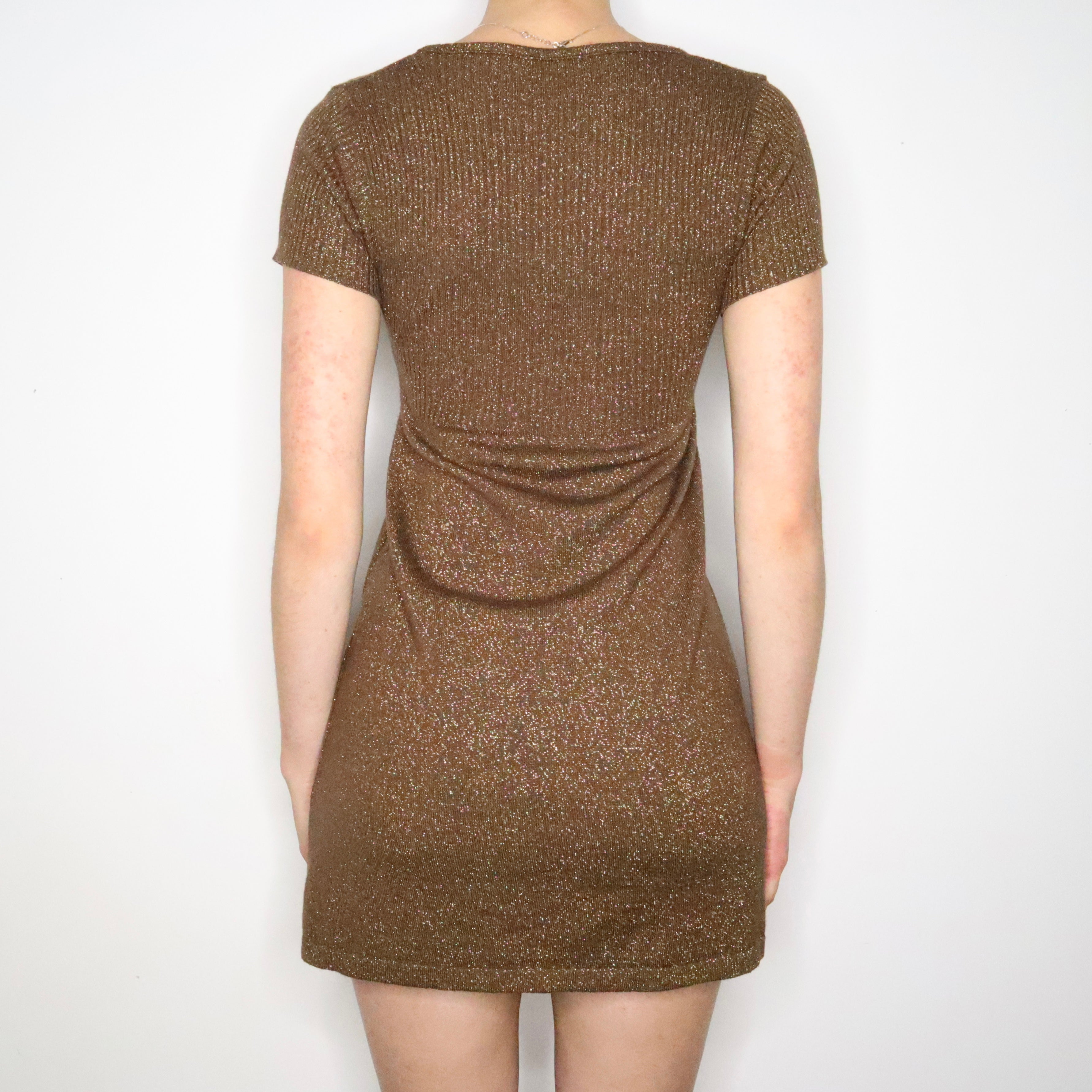 Morgan De Toi Babydoll Sweater Dress (Small)