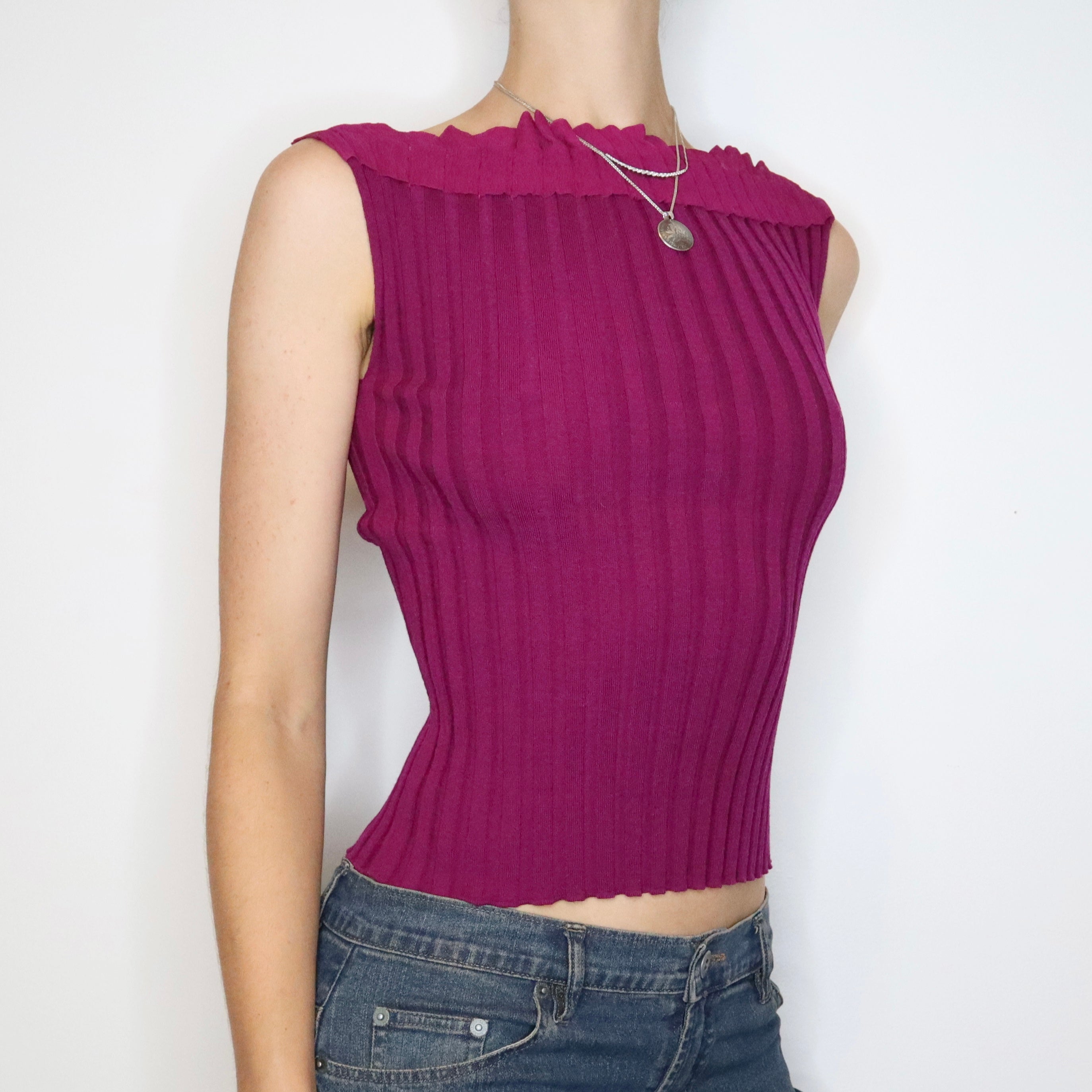 Italian Knit Tank Top (Small)