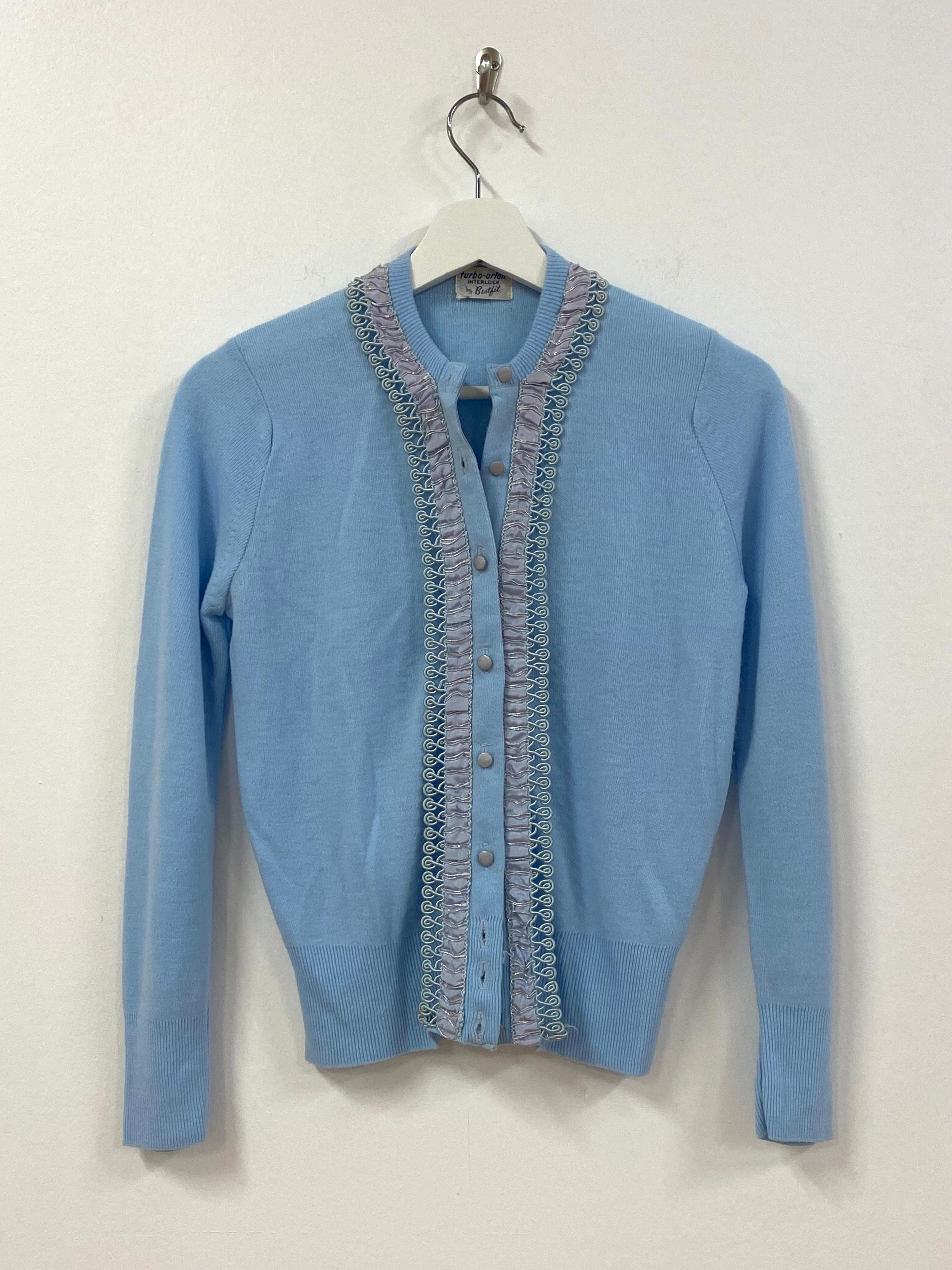 Baby Blue Doll Cardigan