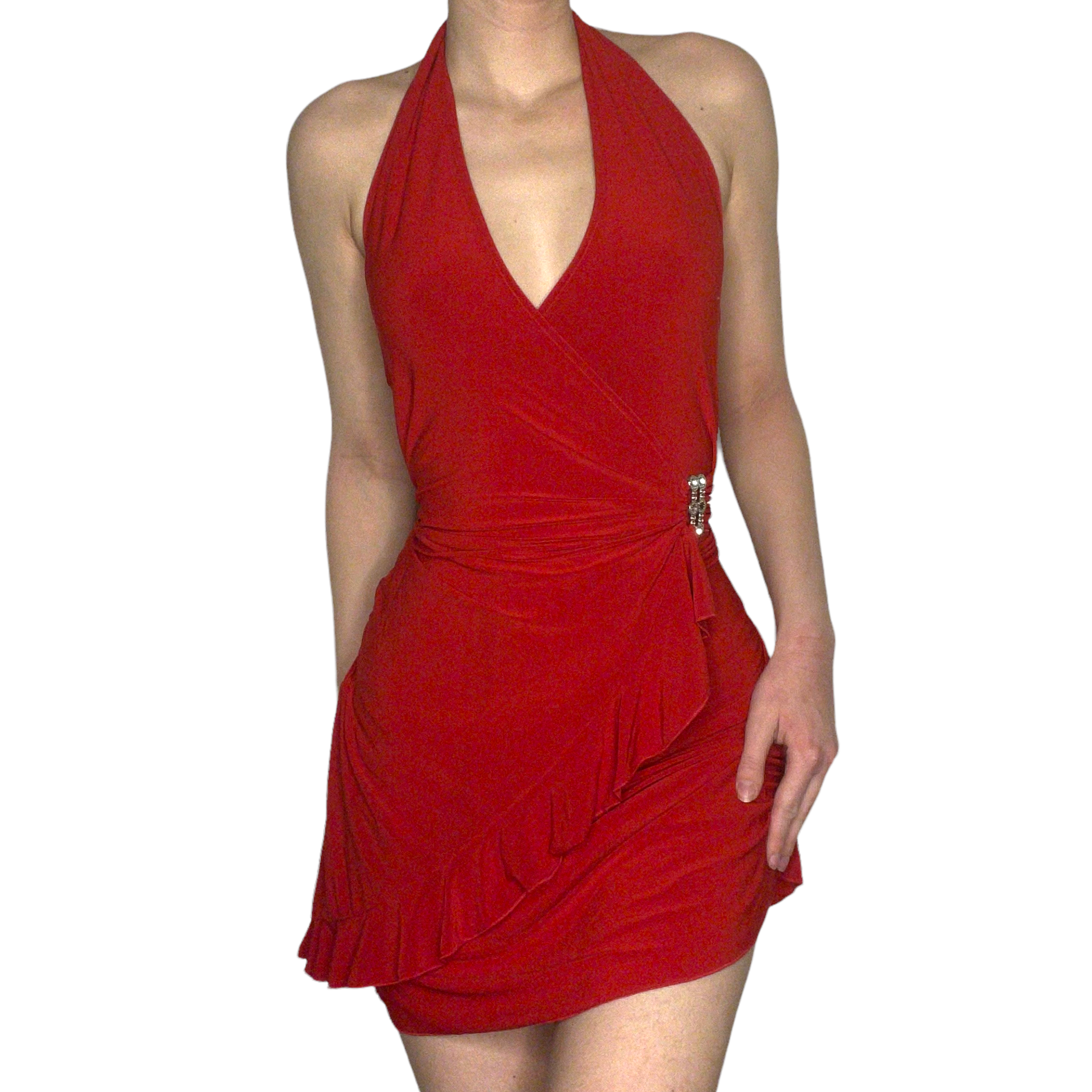 Red date night dress