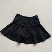Black & pink mini skort
