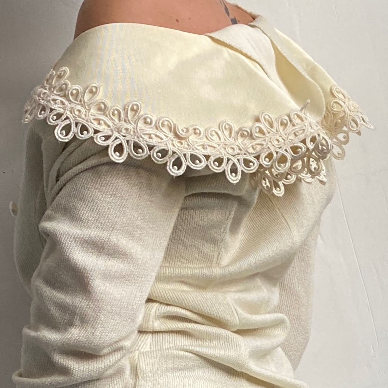 Vintage knit 2 pc skirt set