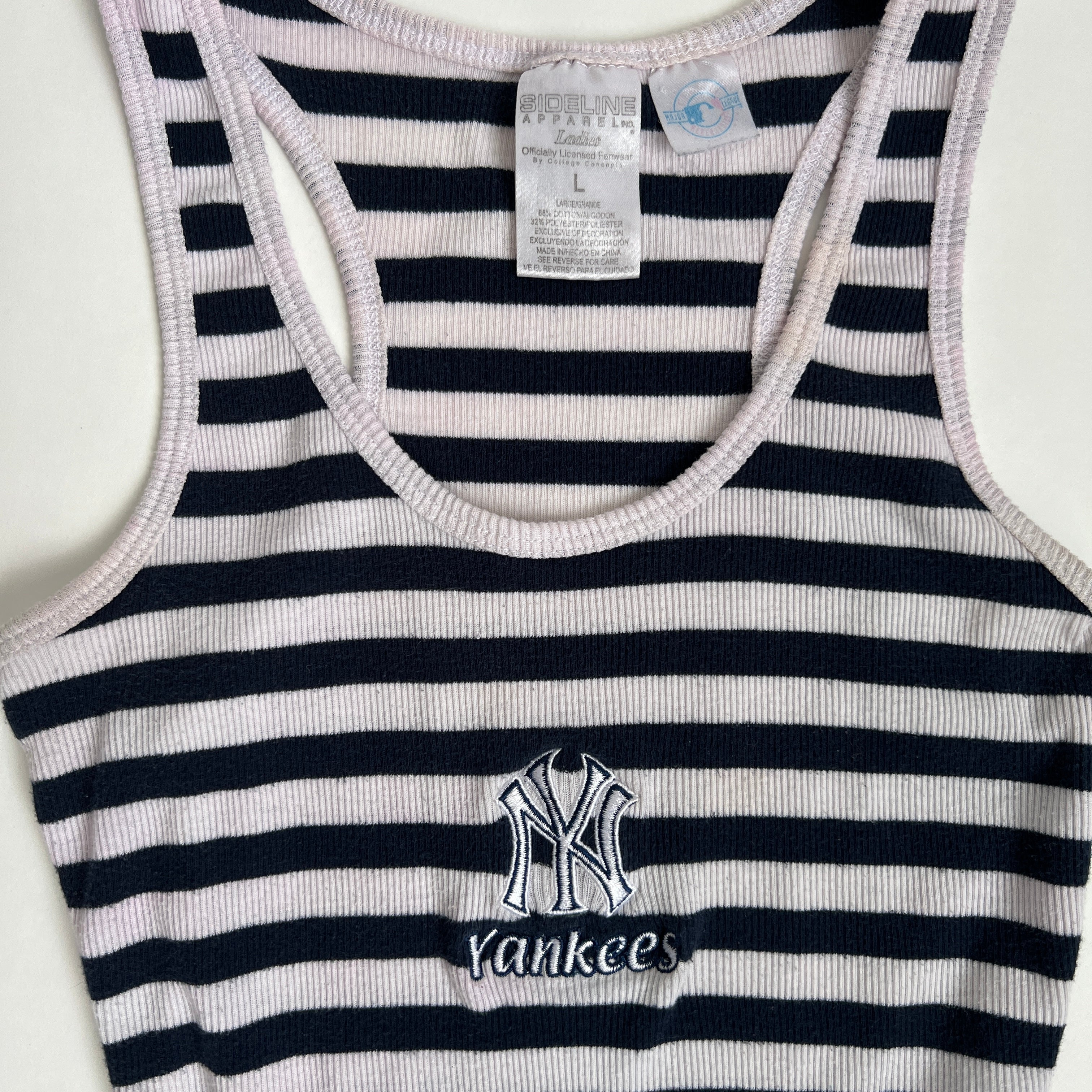 Yankees striped tank