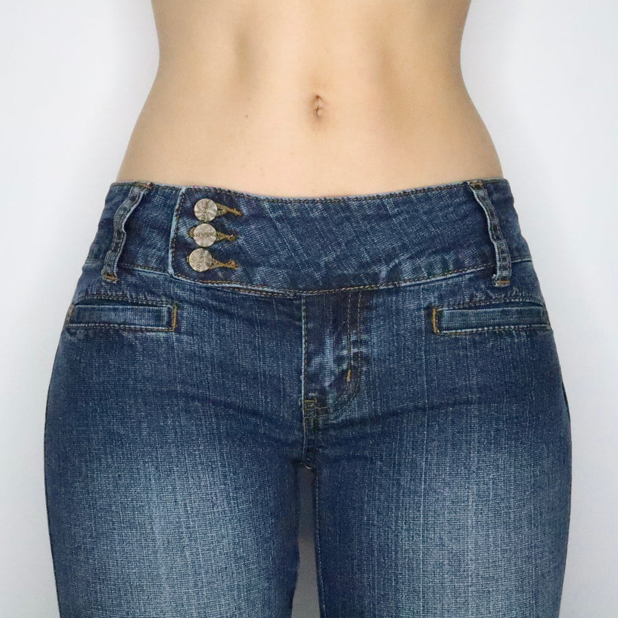 Low Rise Flare Jeans (Small)