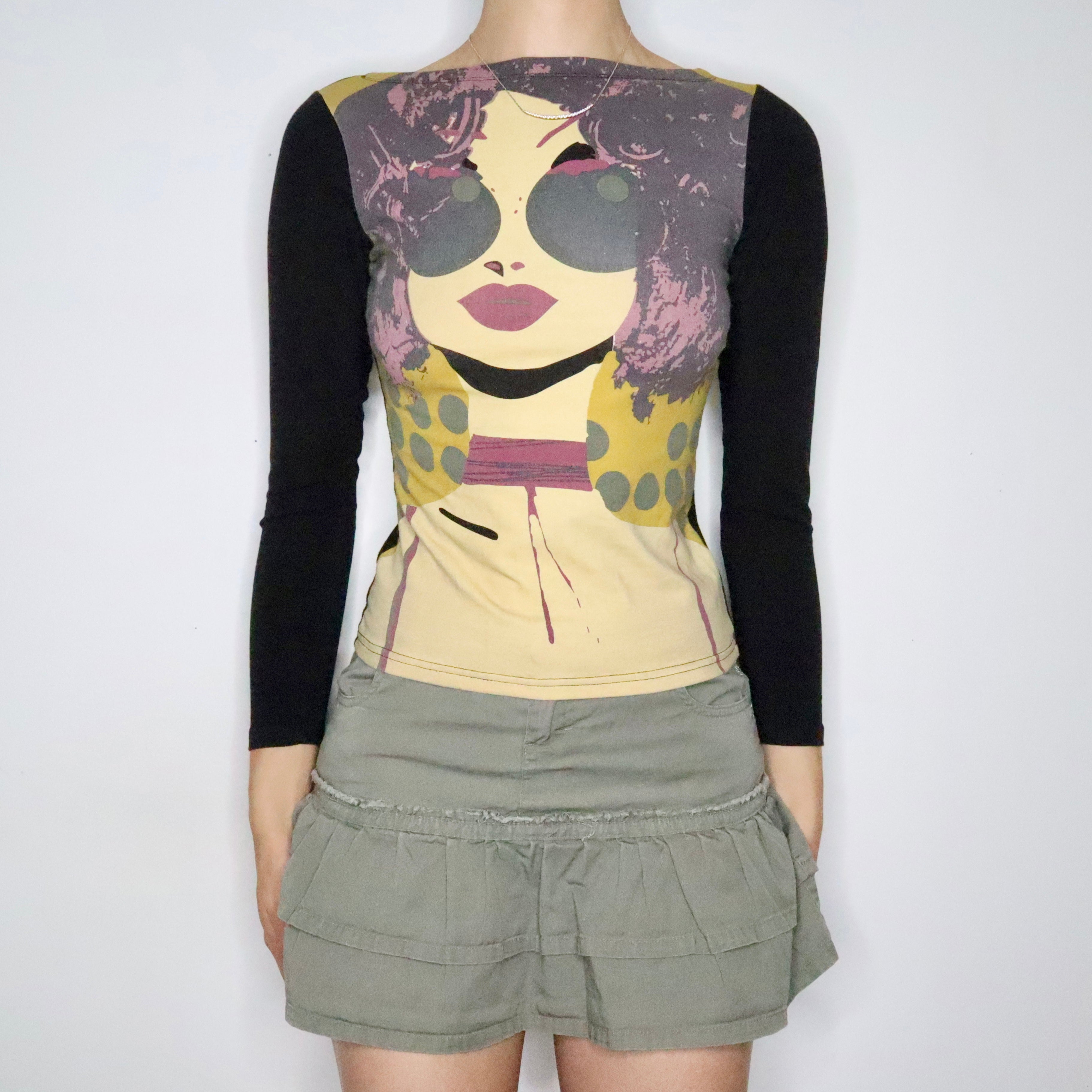 Custo Barcelona Graphic Top (Small)