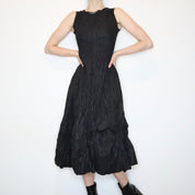 French Black Parachute Dress (Medium)