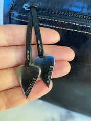 Leather black purse
