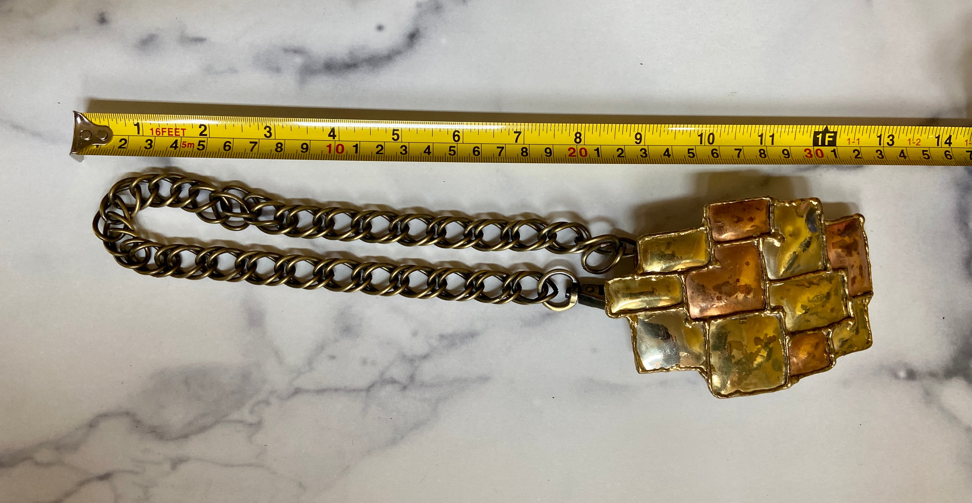 Chunky reworked choker
