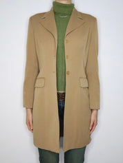 French Tan Coat (Medium) 