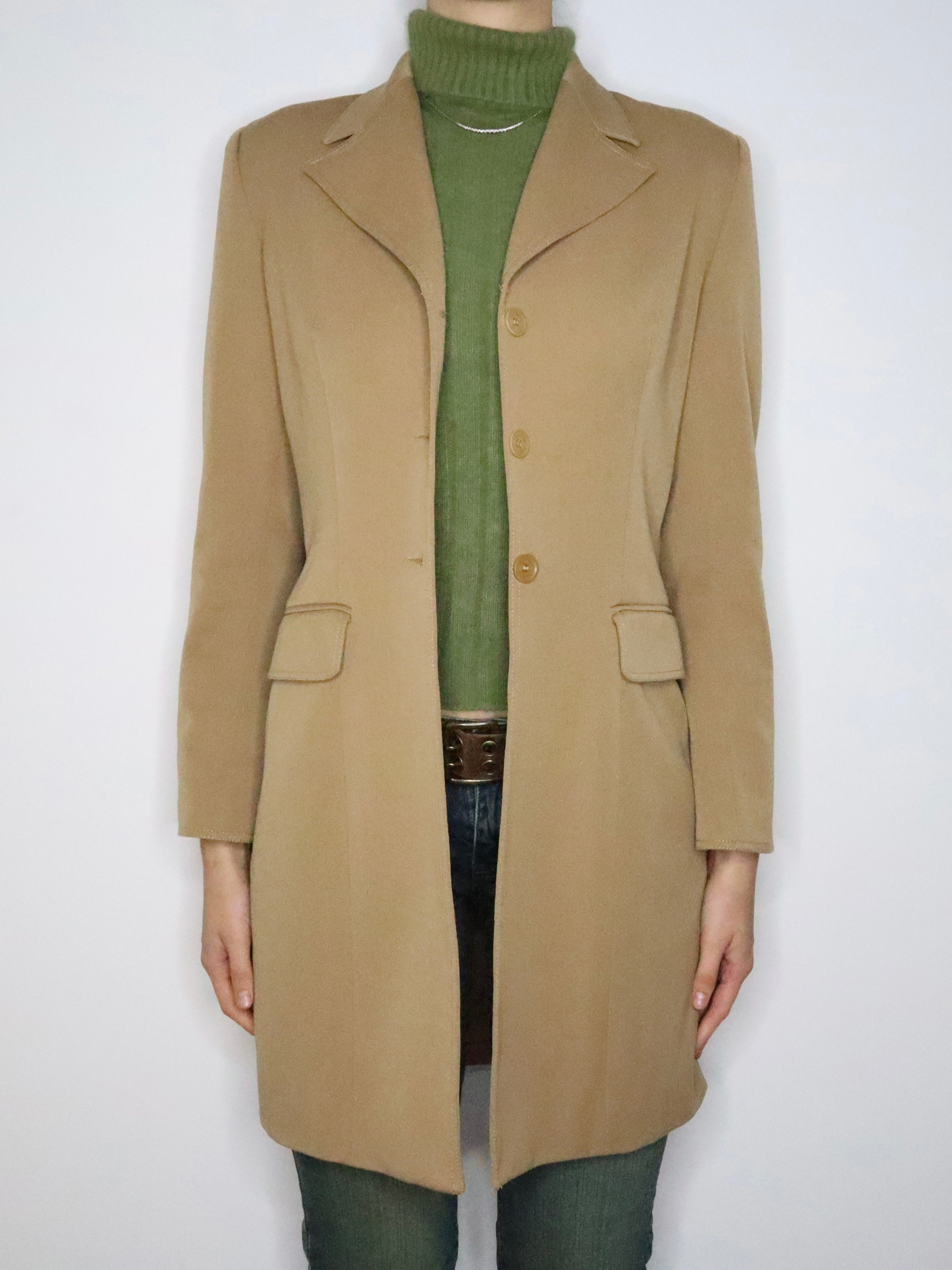 French Tan Coat (Medium) 
