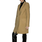beige blazer coat