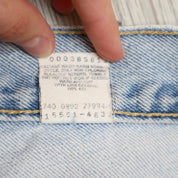 Levi's High Waisted Shorts (Medium) 