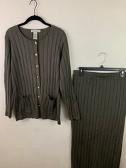 Dark gray two piece set