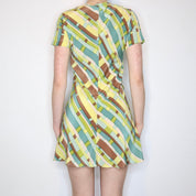 Betsey Johnson Geometric Print Dress (M-L)