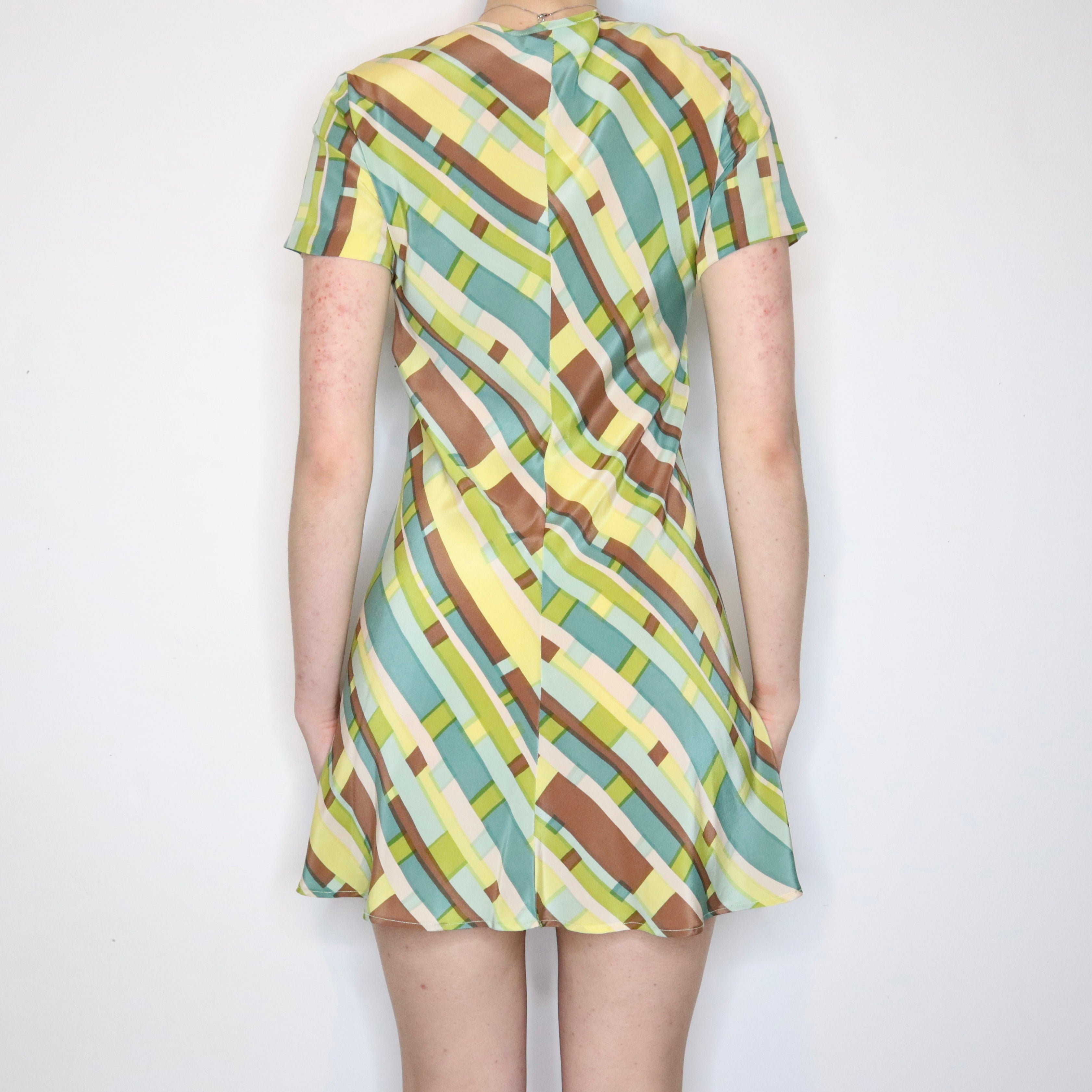 Betsey Johnson Geometric Print Dress (M-L)