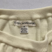 Ivory knit skirt