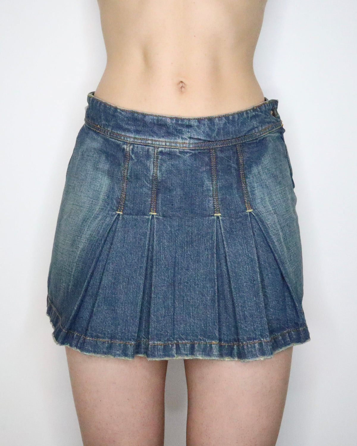 Pleated Mini Skirt SRS0298