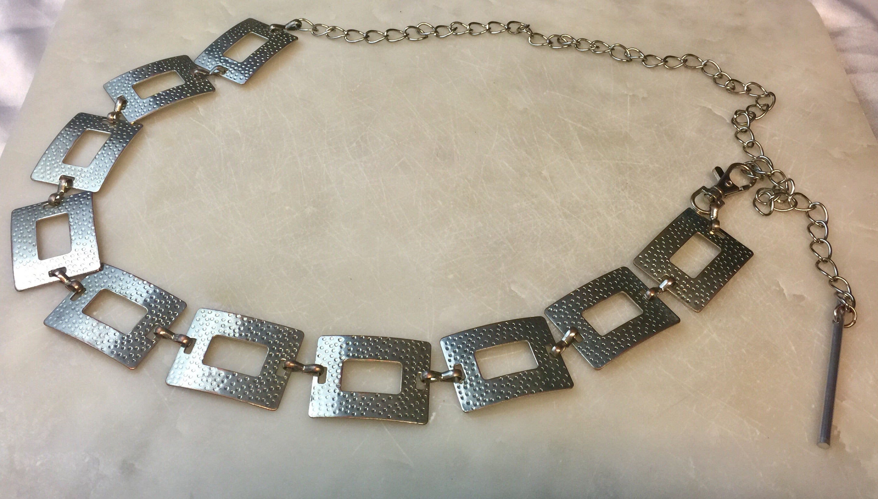 Silver belt