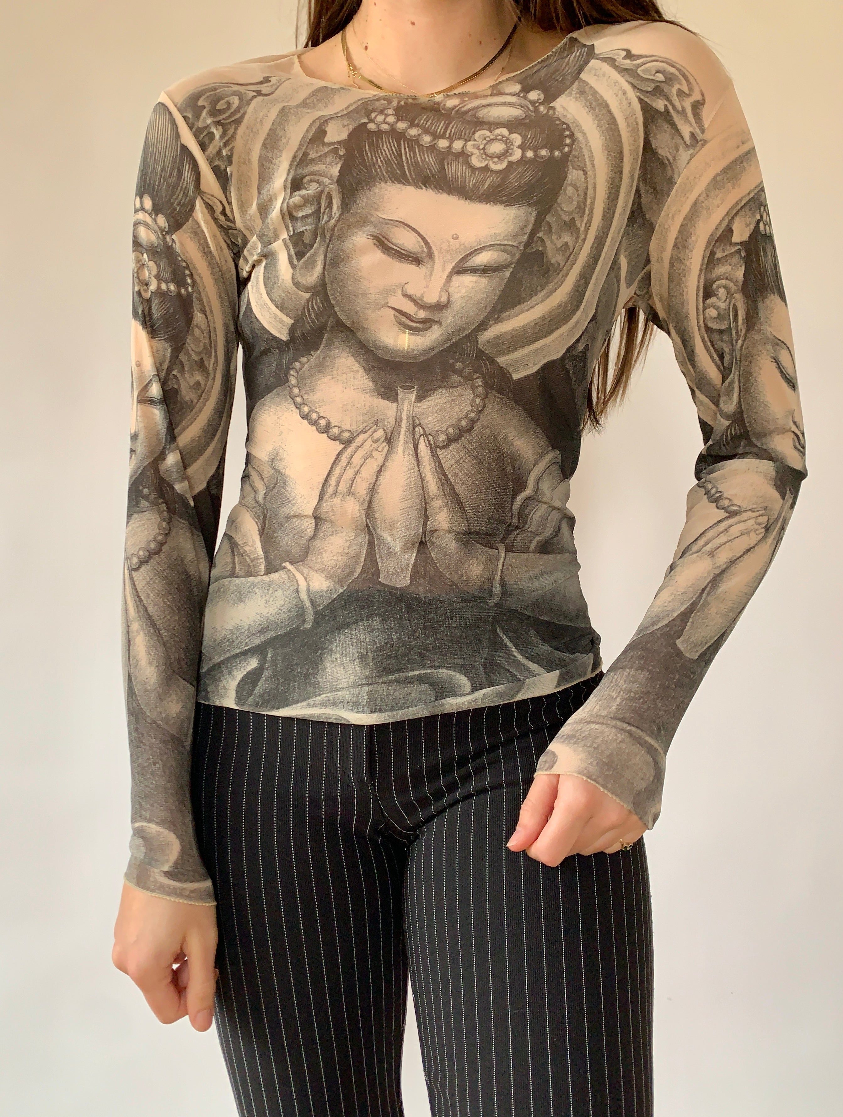 Y2K Mesh Longsleeve