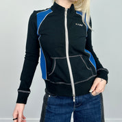 BCBG Double Zip Track Jacket