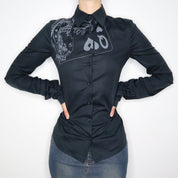 Iceberg Queen of Hearts Blouse (Small) 