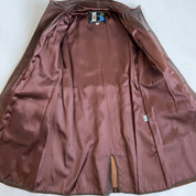 Vintage leather and suede jacket