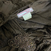 Y2k brown top
