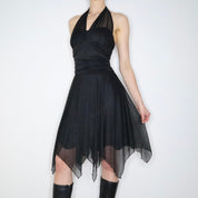 Black Glitter Fairy Dress (Large) 