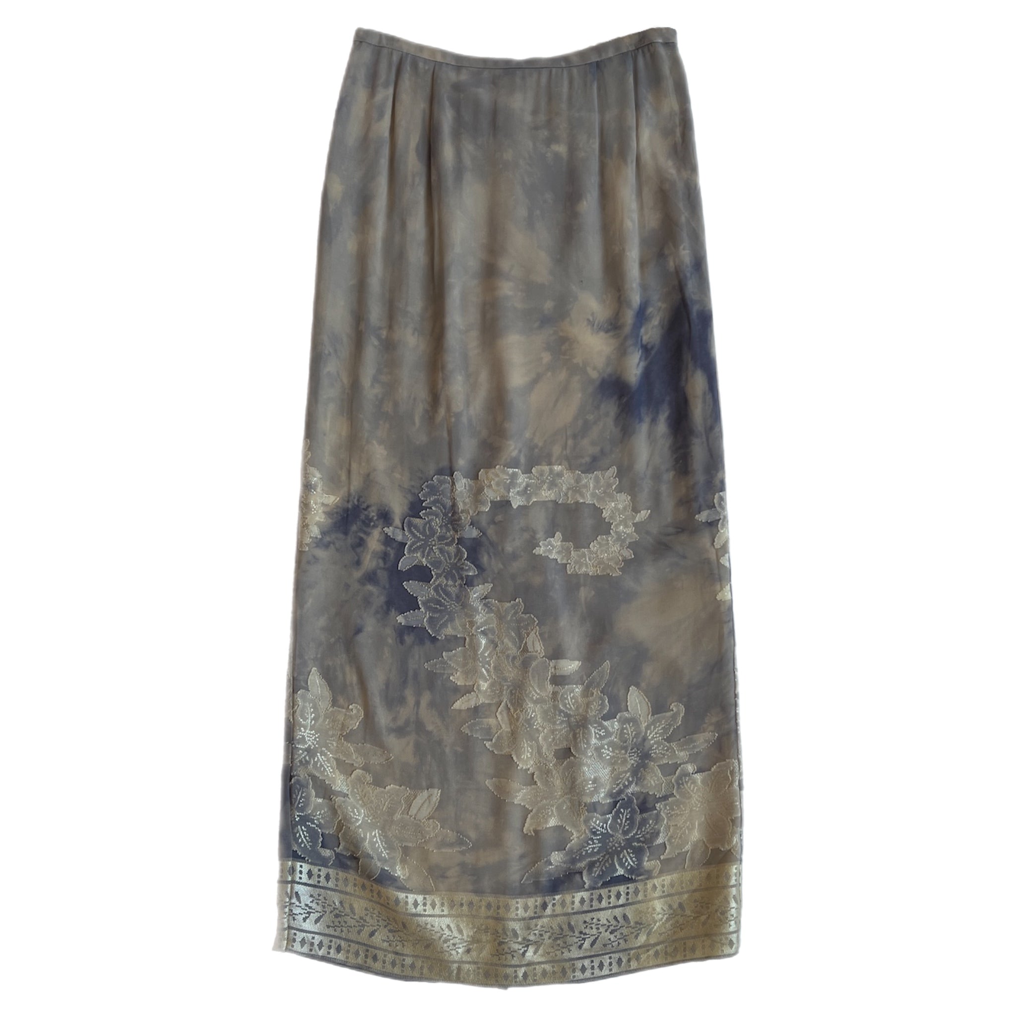Rickie Freeman tie dye maxi skirt