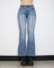 Low Rise Flare Jeans (Small) 