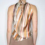 Max Mara Striped Silk Set (Medium)