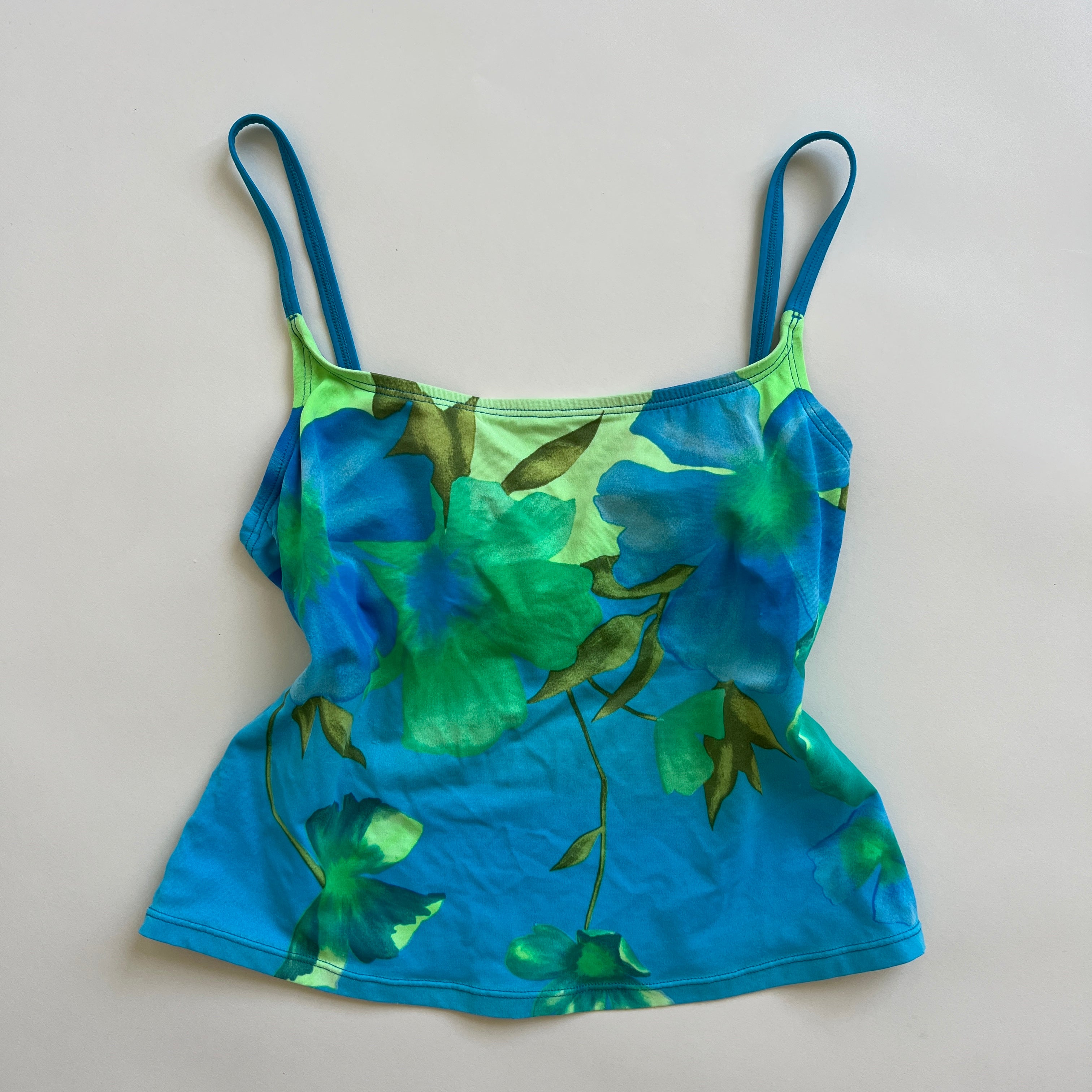 00s blue swim top