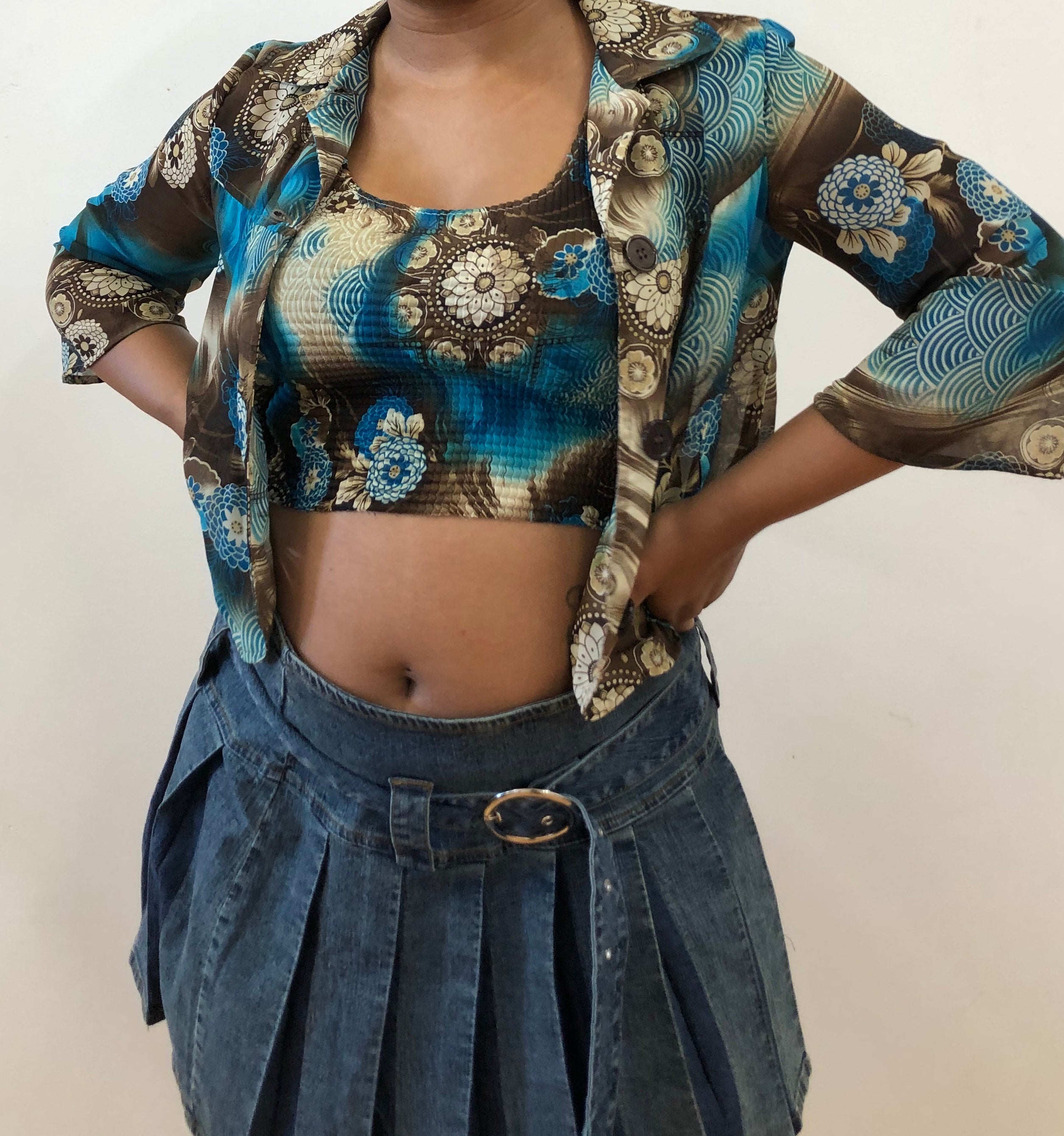 Two piece tank set