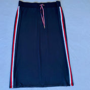 Tommy stripe knit maxi