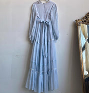 1970s baby blue Gunne Sax