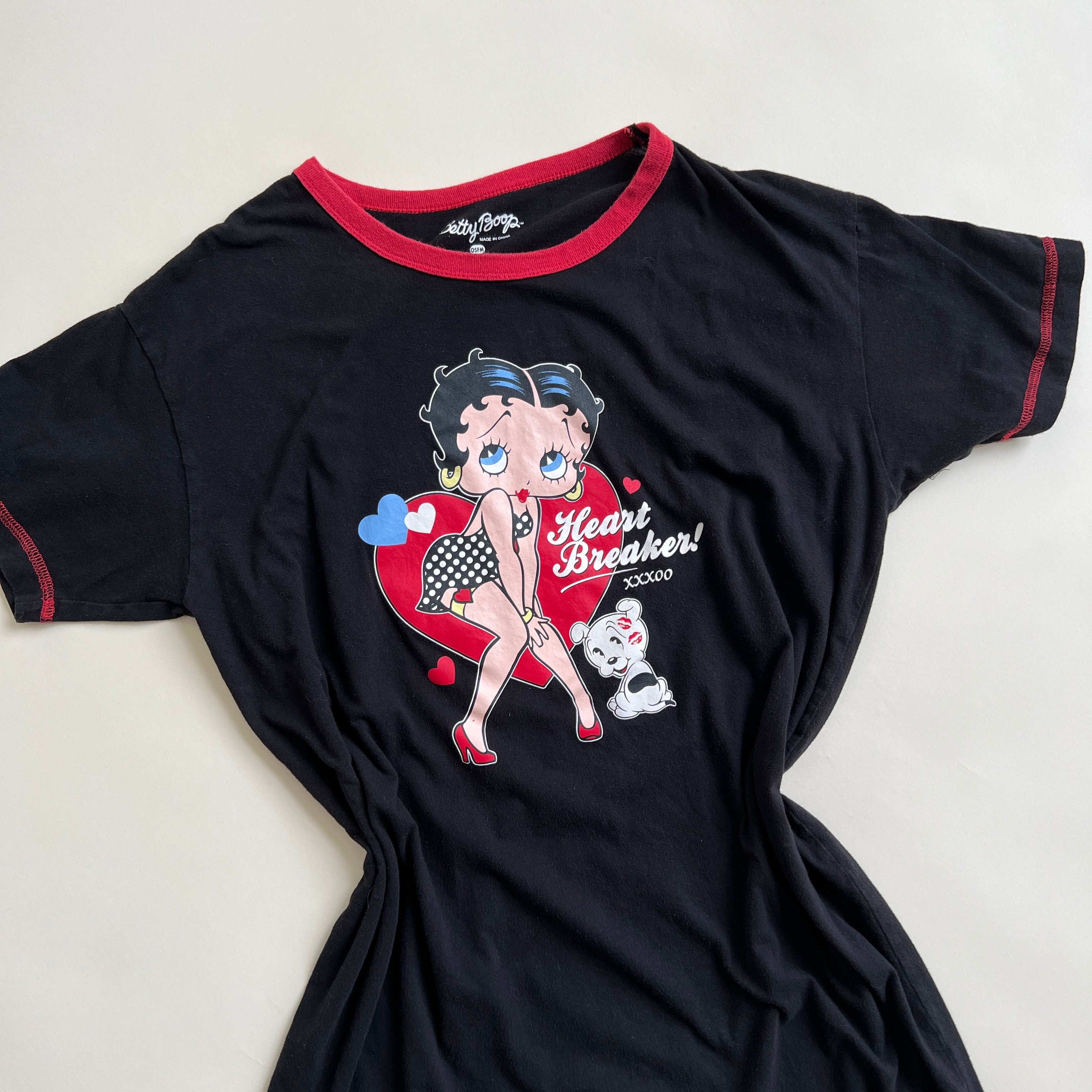 Betty boop heartbreaker shirt dress