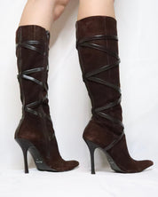 Knee High Stiletto Boots (6.5 US/37 EU)