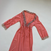 Vintage dusty pink robe