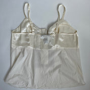 90s ivory lace cami