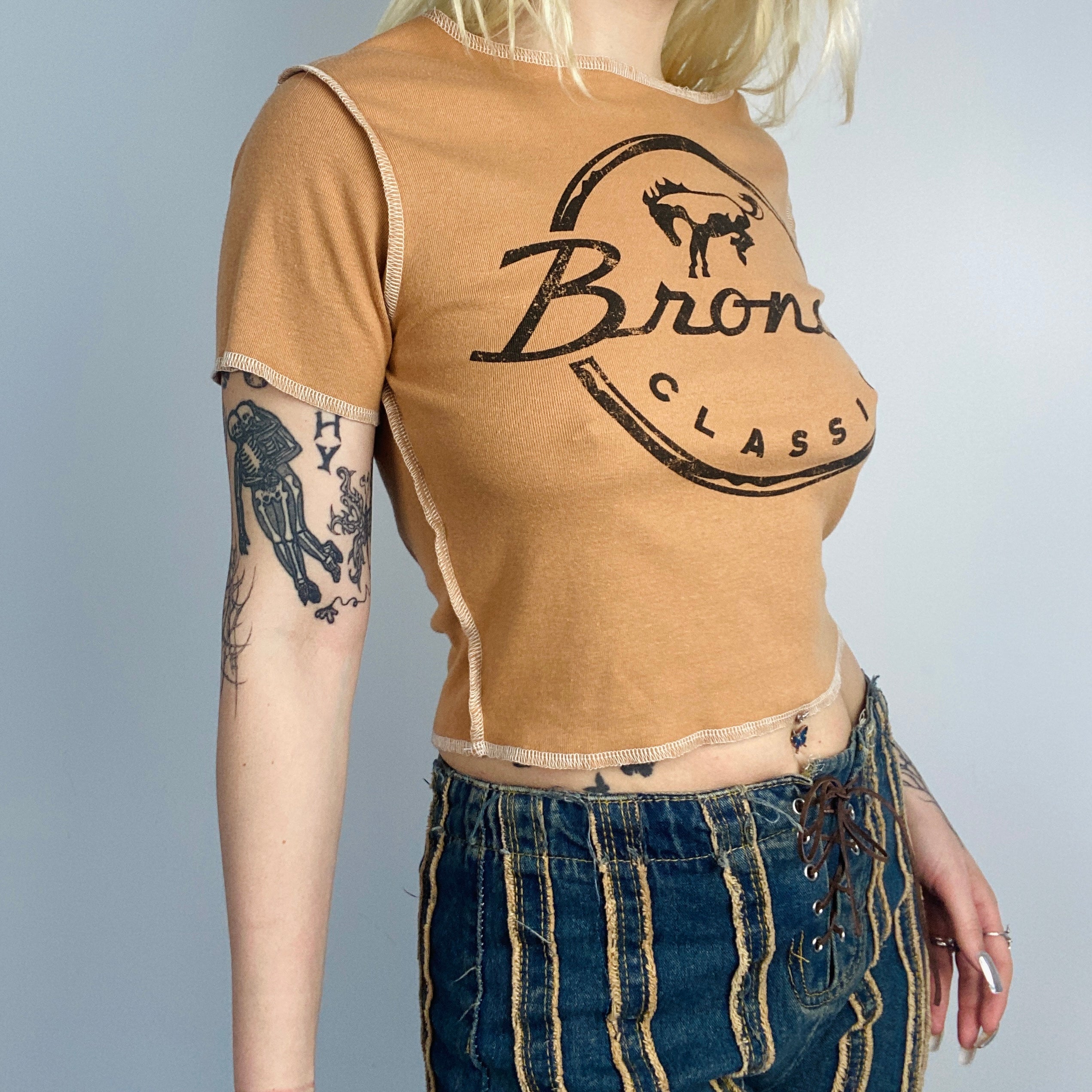 Bronco 70s Style Baby Tee