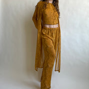 Vintage animal print 3 piece set