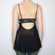 Black Lace Babydoll (XS-S)