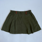 90s army mini skirt L