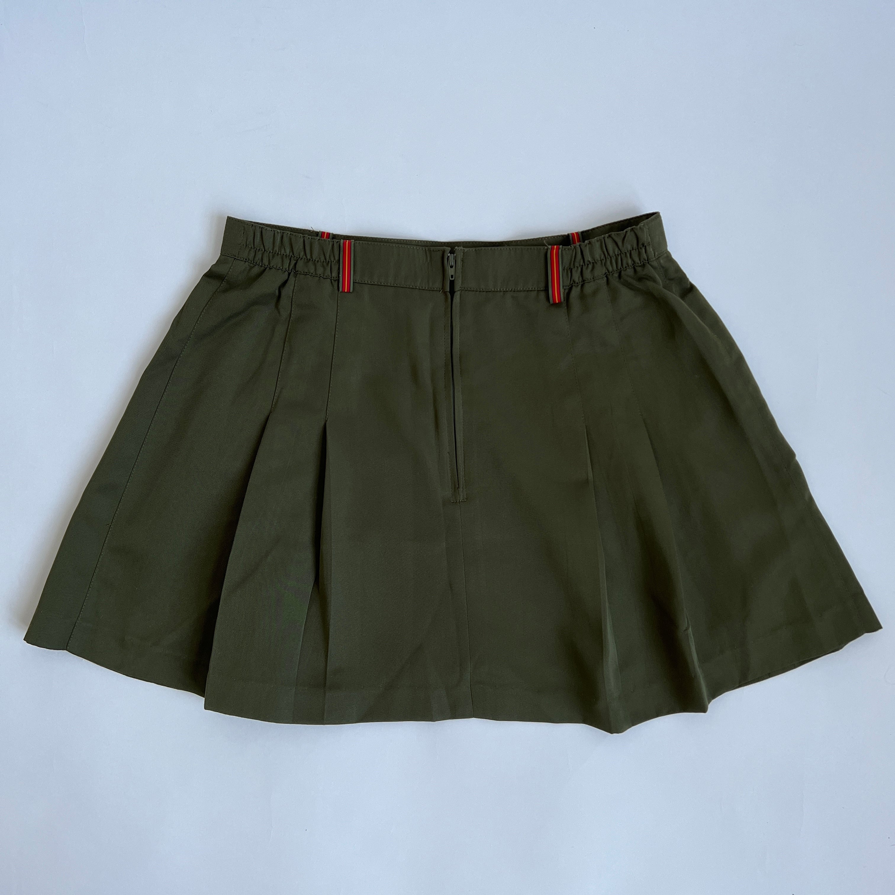 90s army mini skirt L